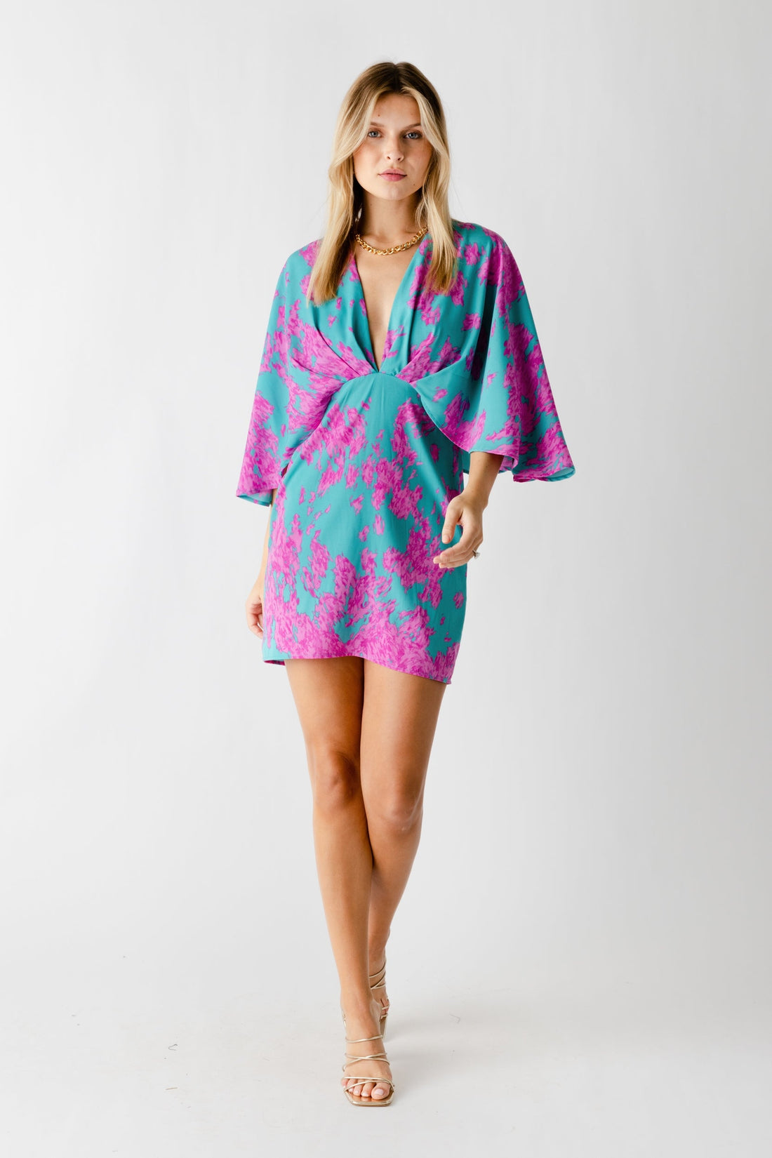 SALE - Gracie Kimono Sleeve Dress