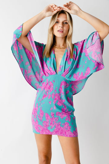 SALE - Gracie Kimono Sleeve Dress