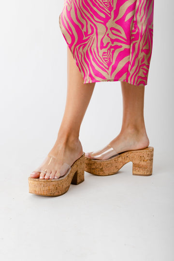 SALE - Giza Platform Wedge Sandals