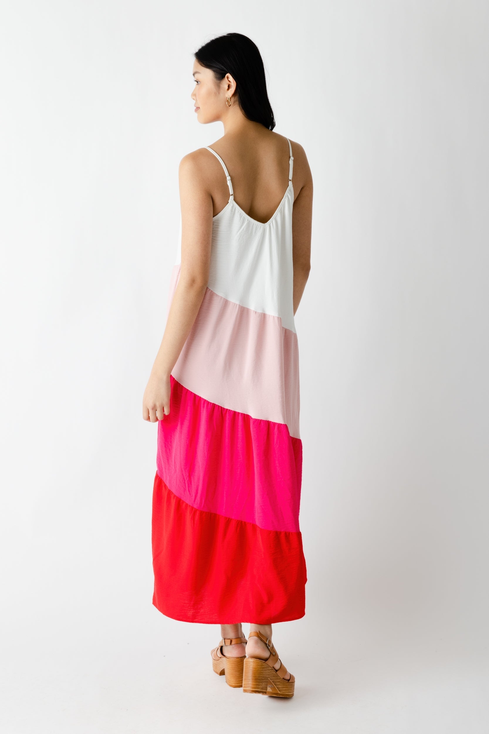 SALE - Izzi Color Blocked Maxi Dress