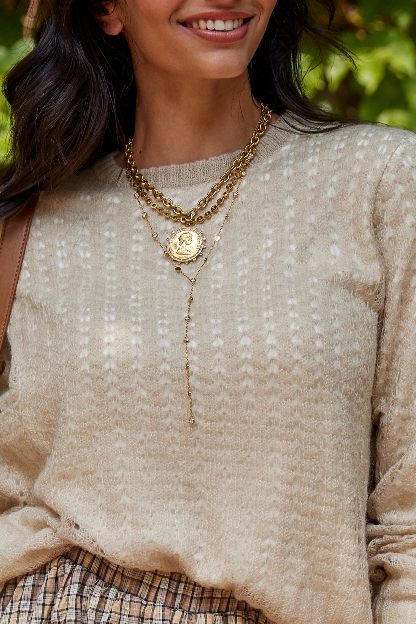 Small Coin Necklace