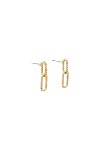Channing Linked Oval Earrings