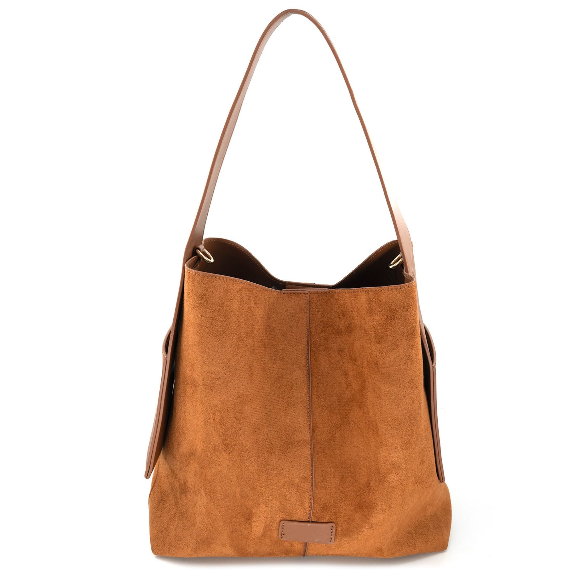 Jaden Large Suede Hobo Bag