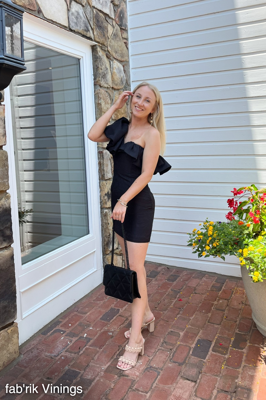 SALE - Tegan One Shoulder Mini Dress