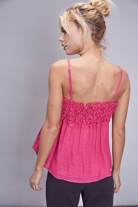 Kaynon Ruffle Detail Blouse