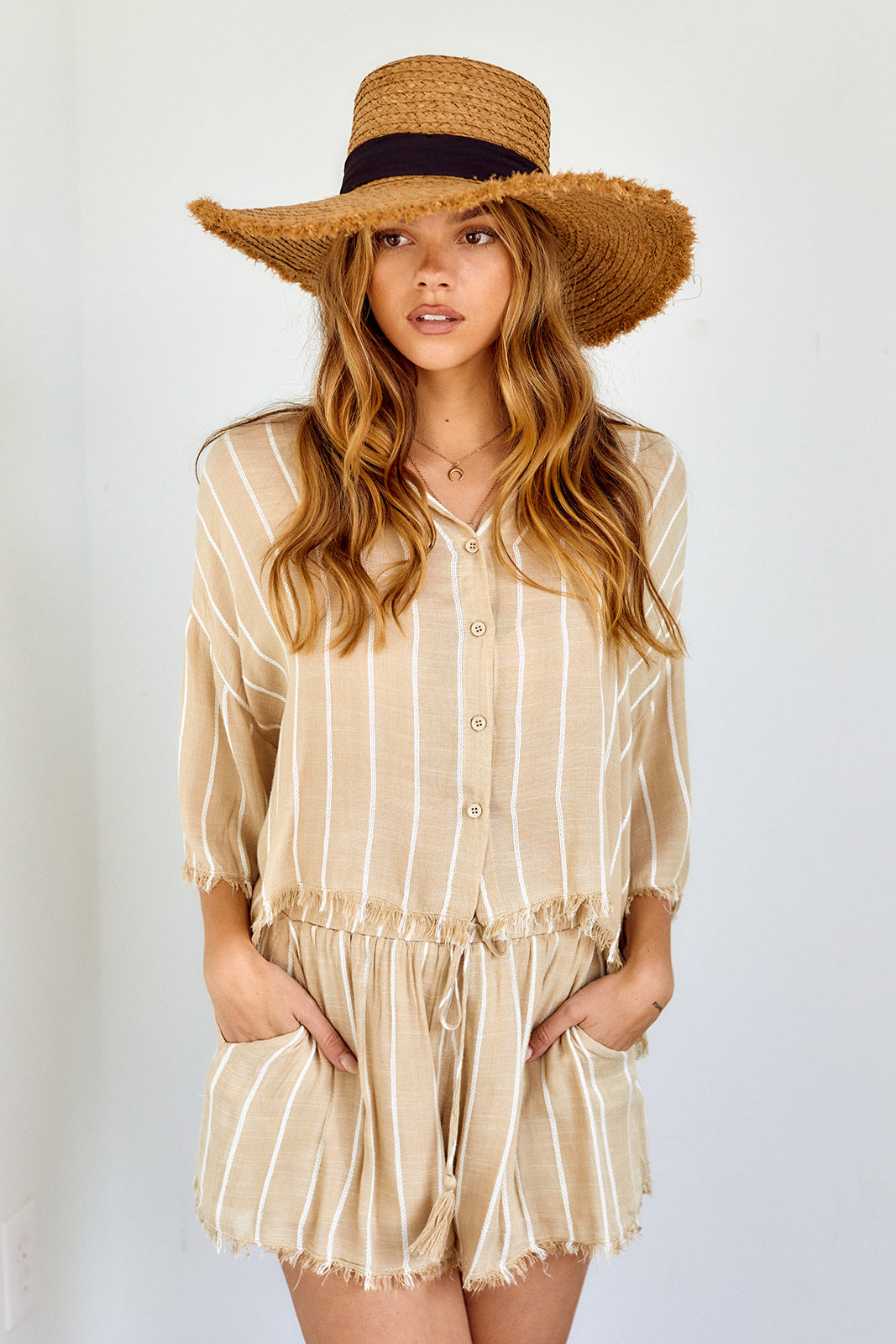 Athena Stripe Short