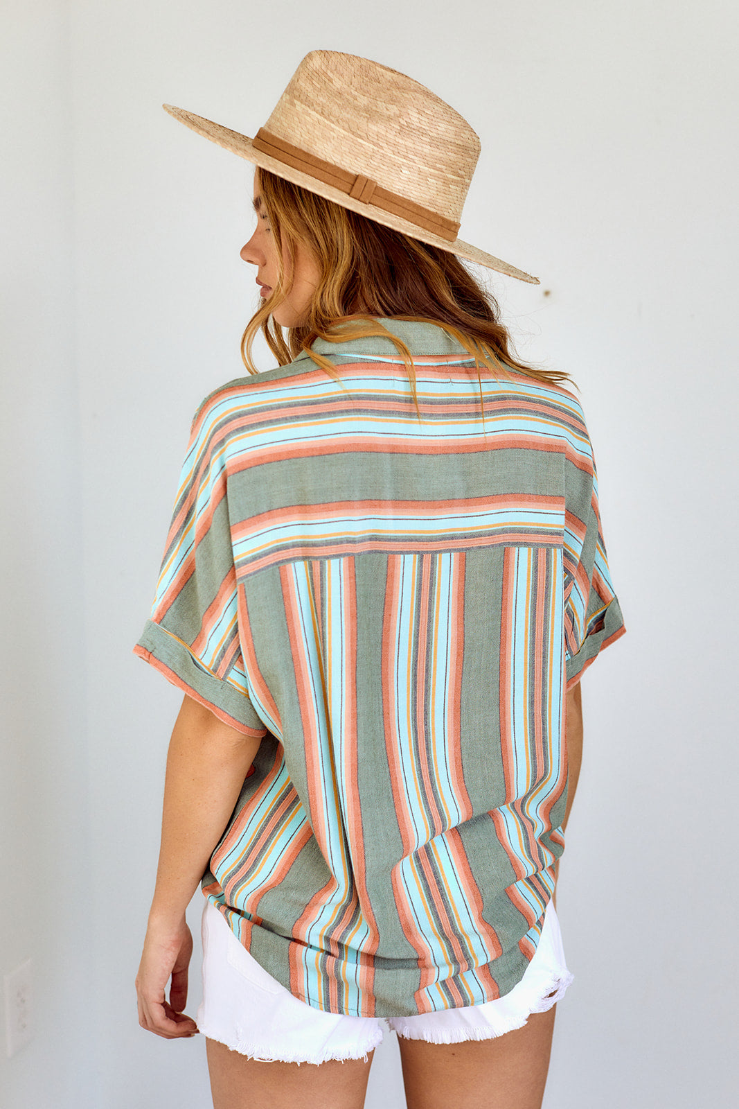 Blakely Striped Button Down Shirt