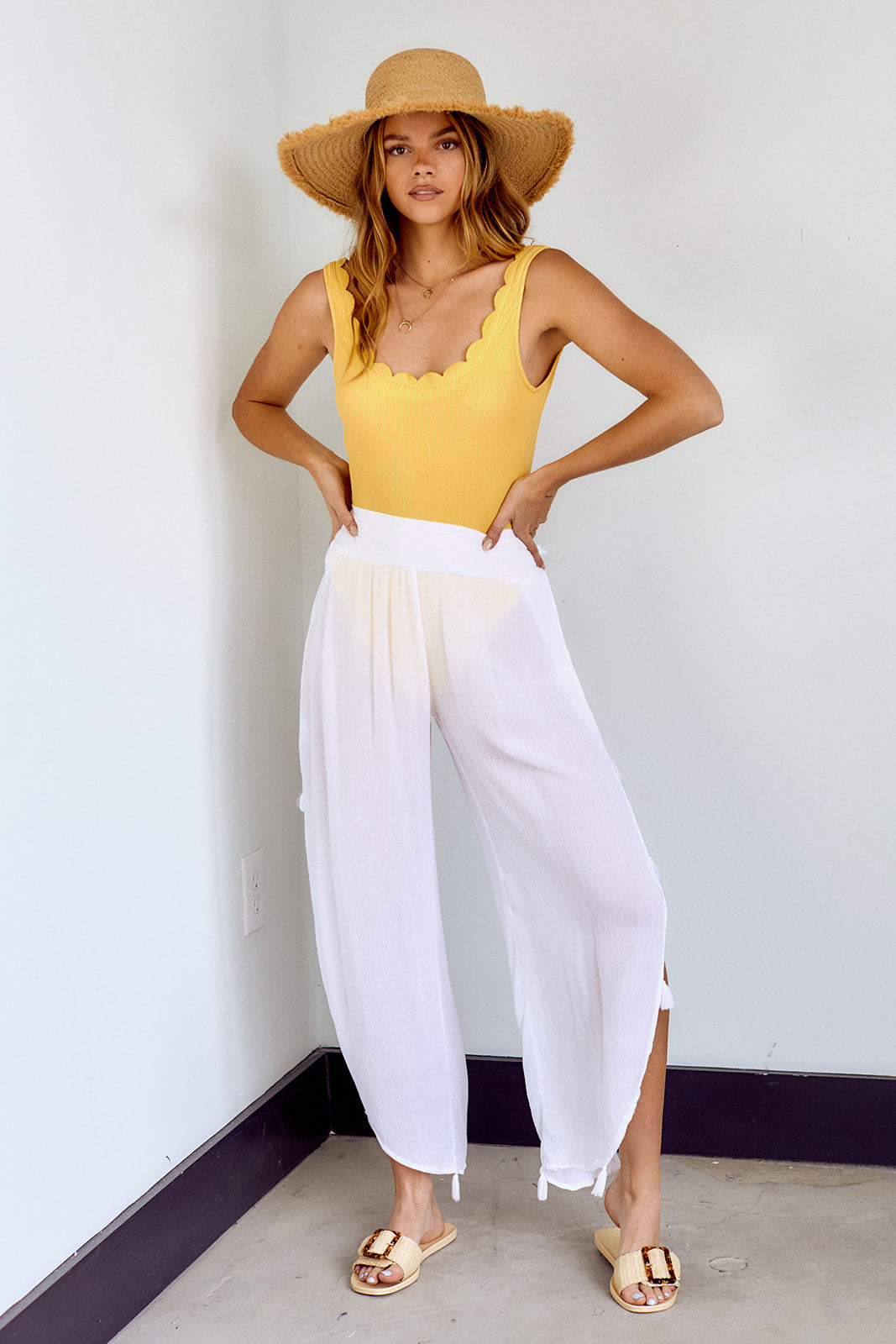 Caylie Tassel Detail Pants