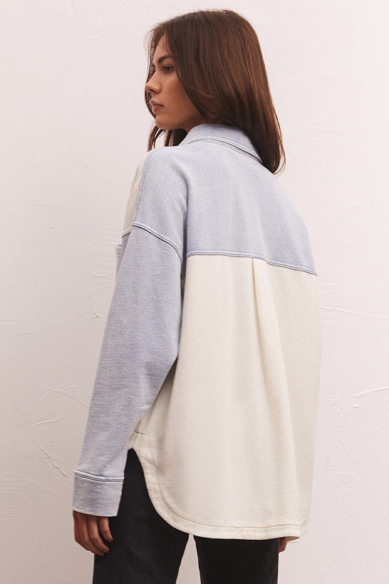 Z Supply All Day Color Block Jacket