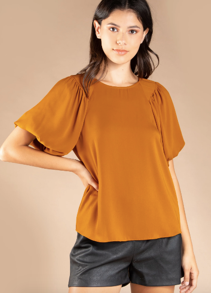 Perkins Puff Sleeve Blouse