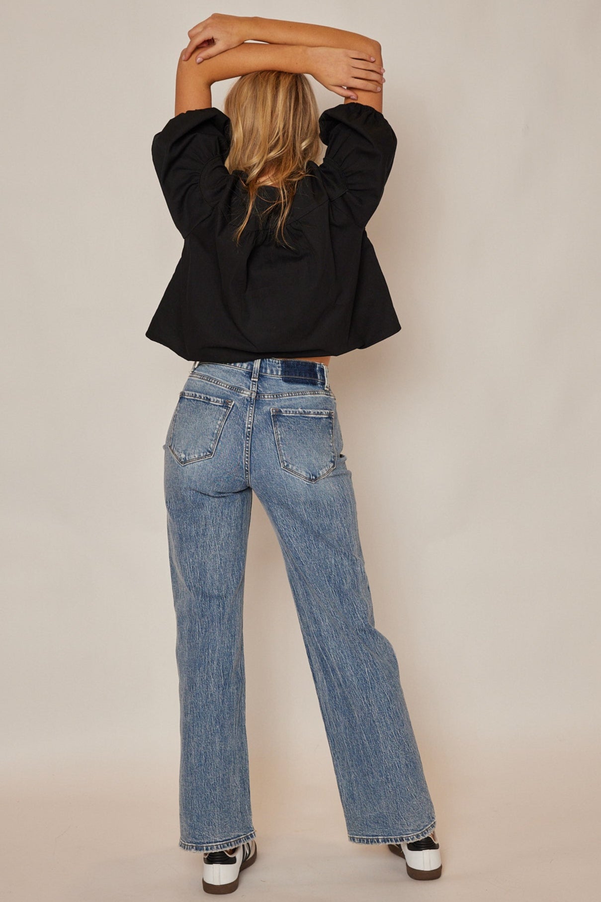 Rachel 90'S Wide Leg Jean