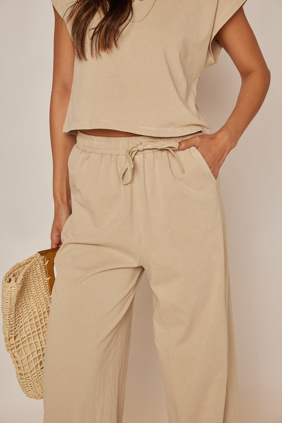 SALE - Abbey Elastic Pants