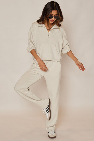 SALE - Iris Half Zip Sweatshirt