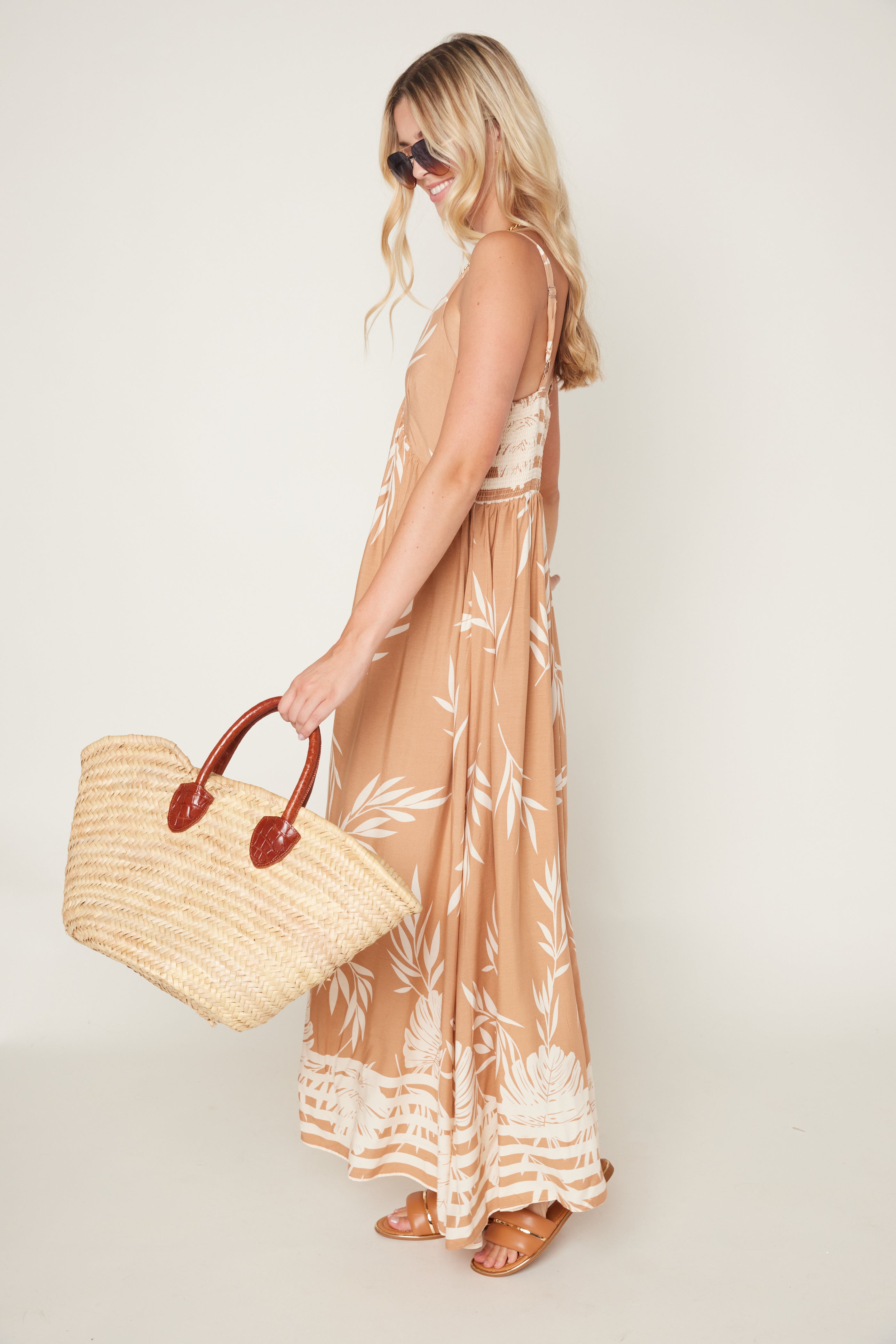 Channing Tropical Maxi Dress