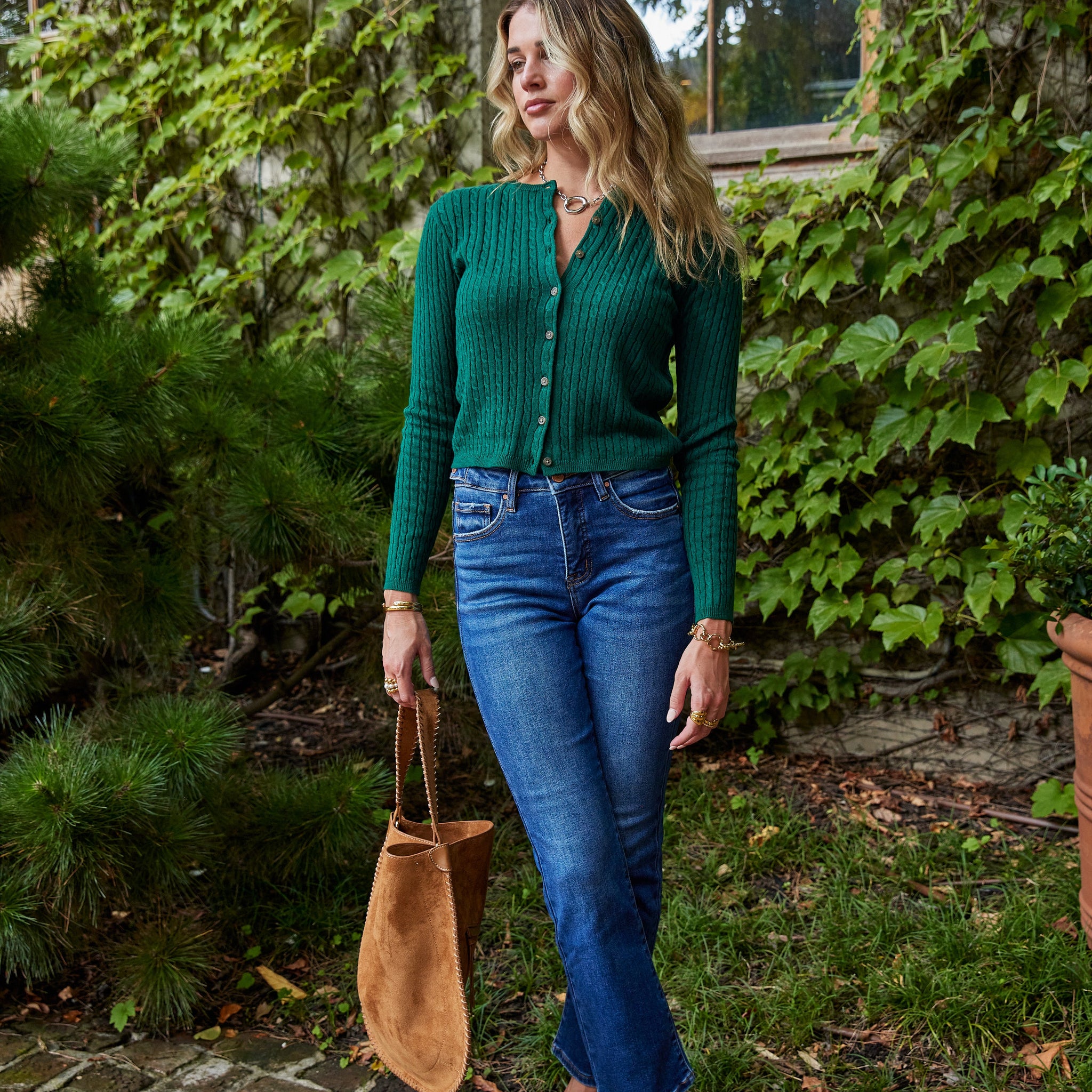 Jacob High Rise Straight Jeans