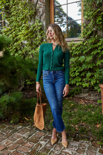 Jacob High Rise Straight Jeans