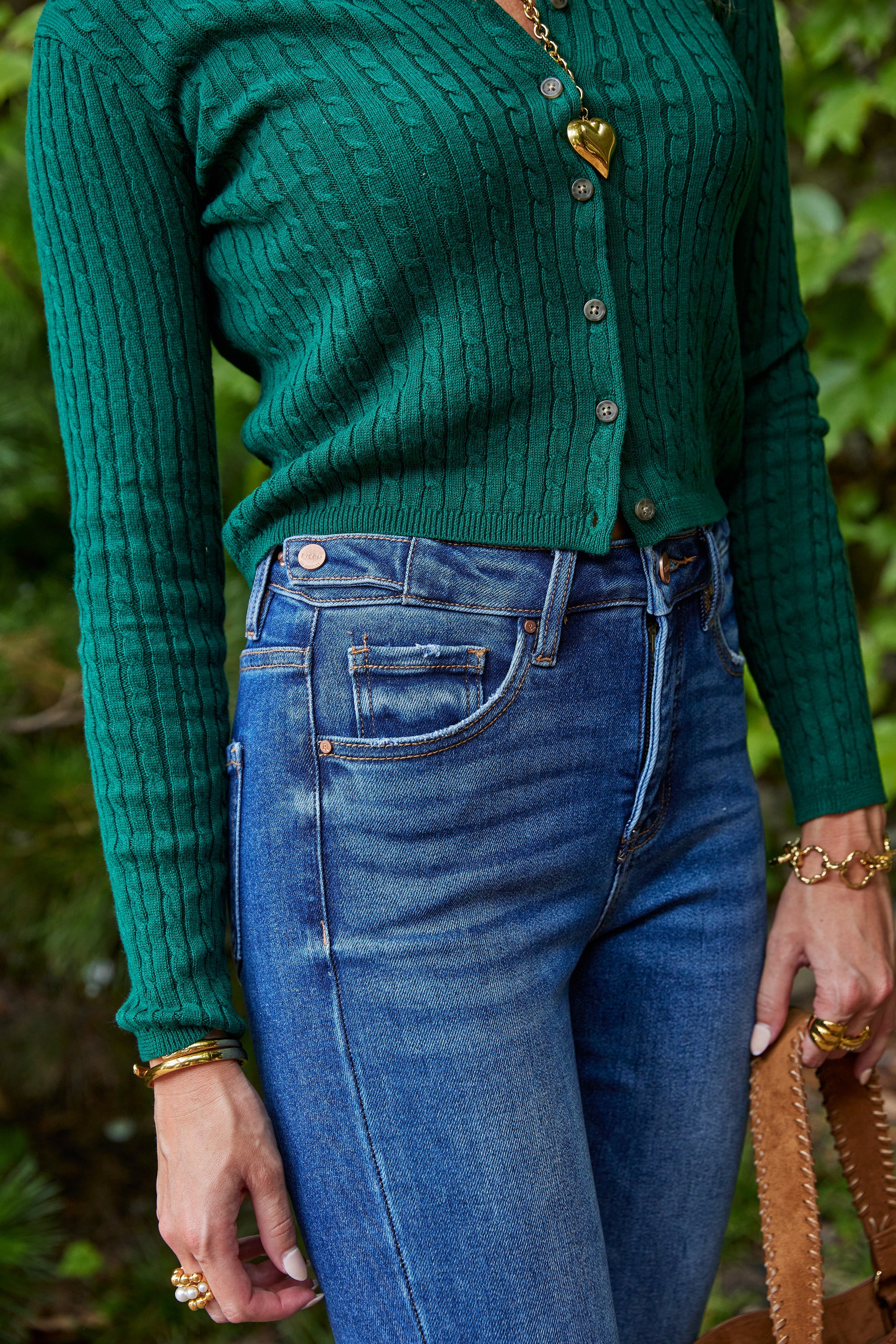Jacob High Rise Straight Jeans