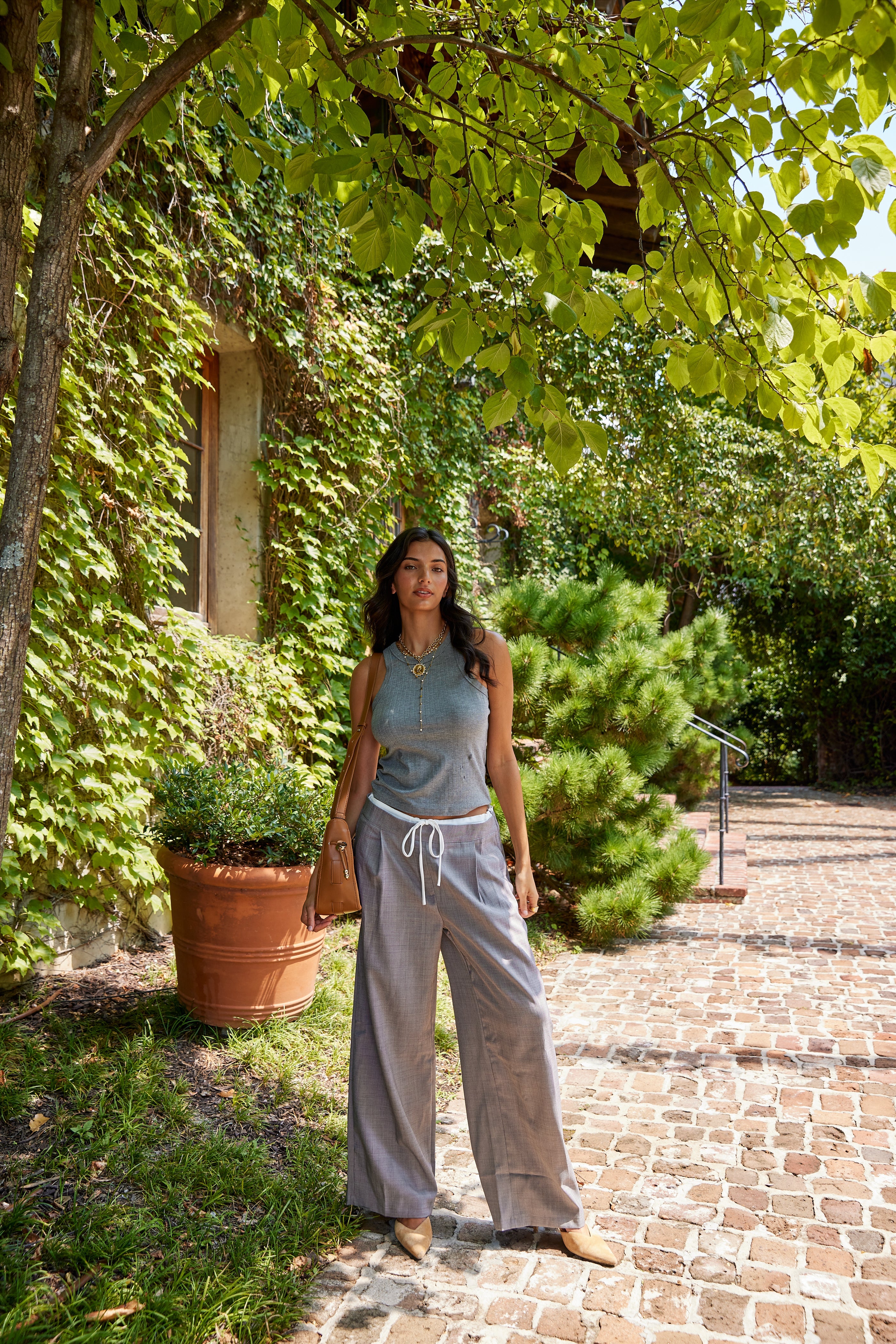 Gia Tie Waist Trousers