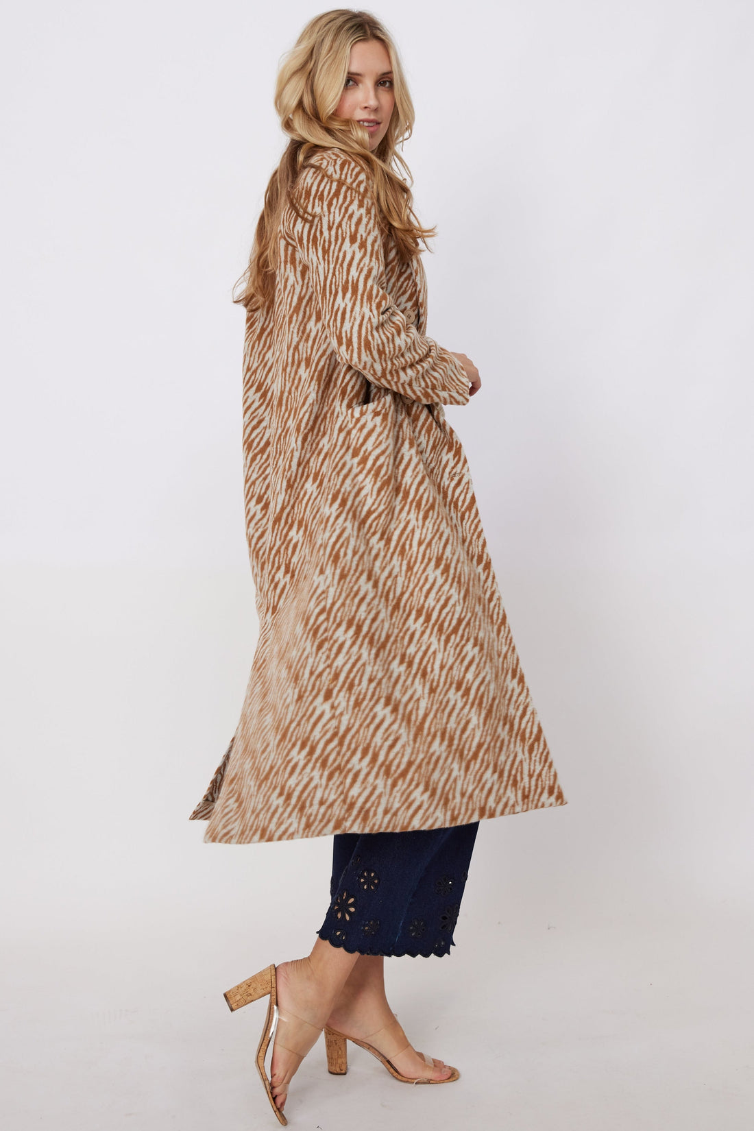 SALE - Harper Printed Coat