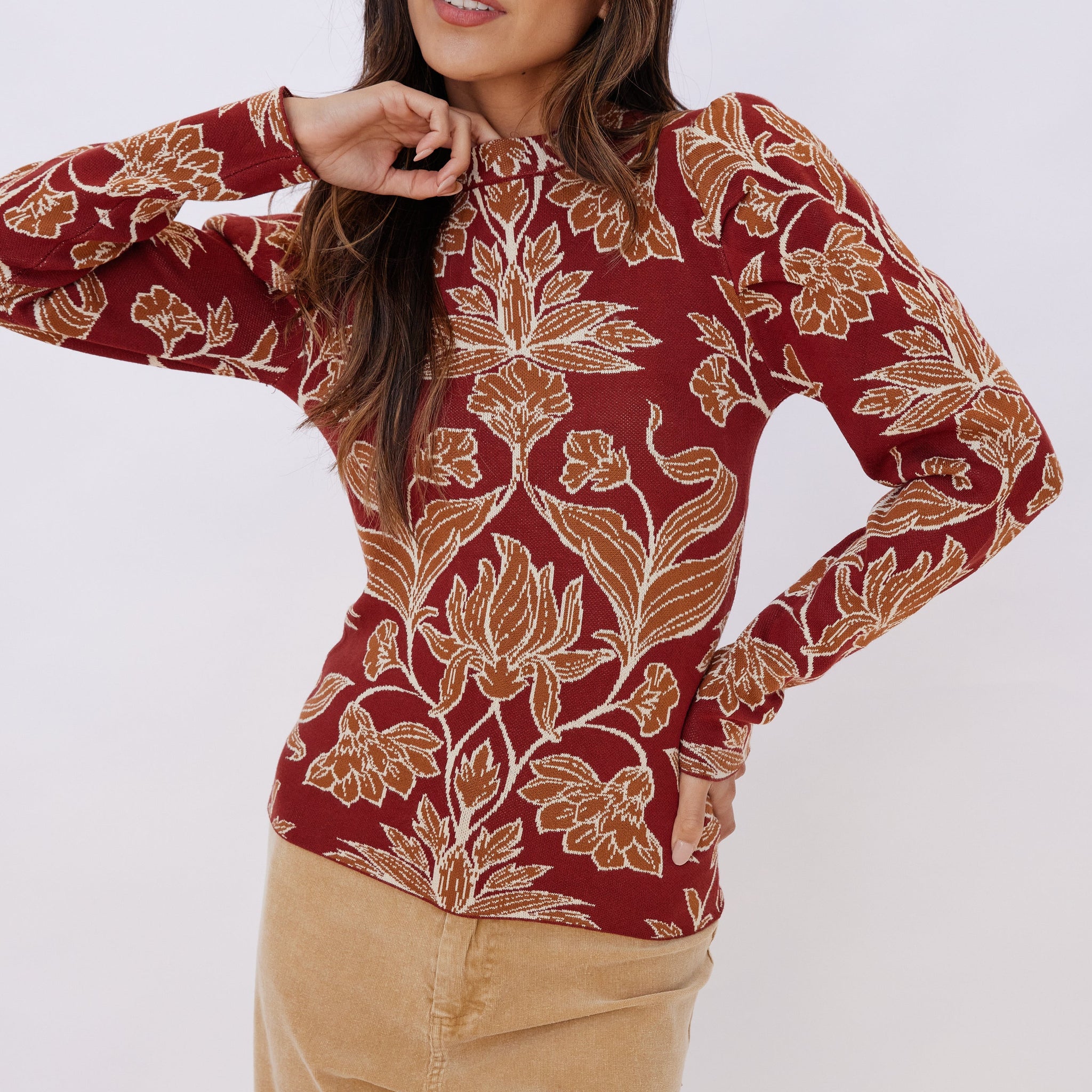 SALE - Danny Knit Long Sleeve Top