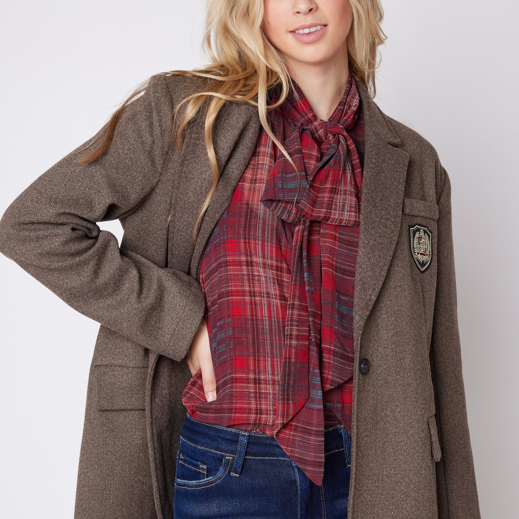 Reid Patch Detail Blazer