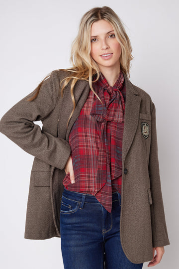 Reid Patch Detail Blazer