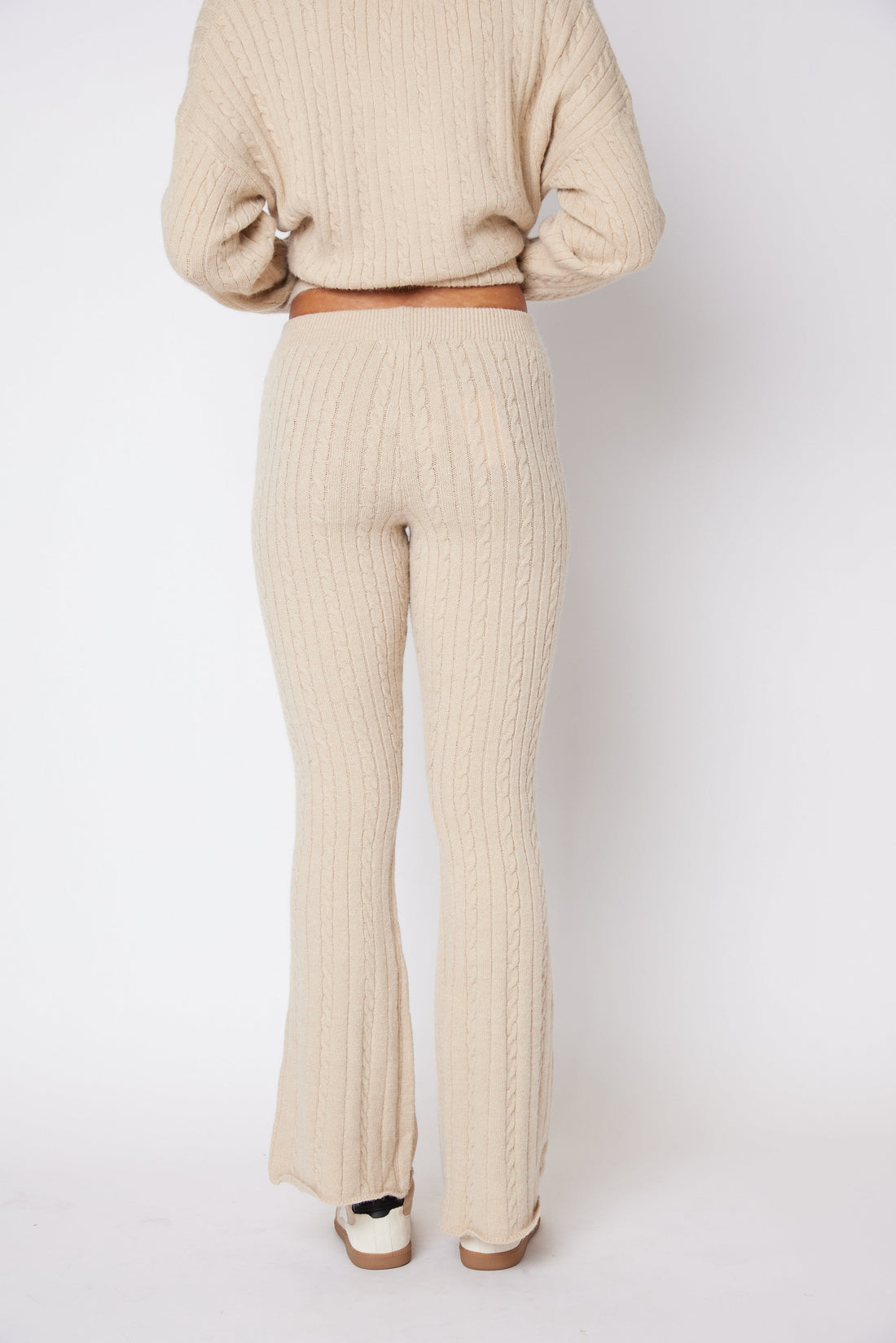 SALE - Belle Cable Knit Pants