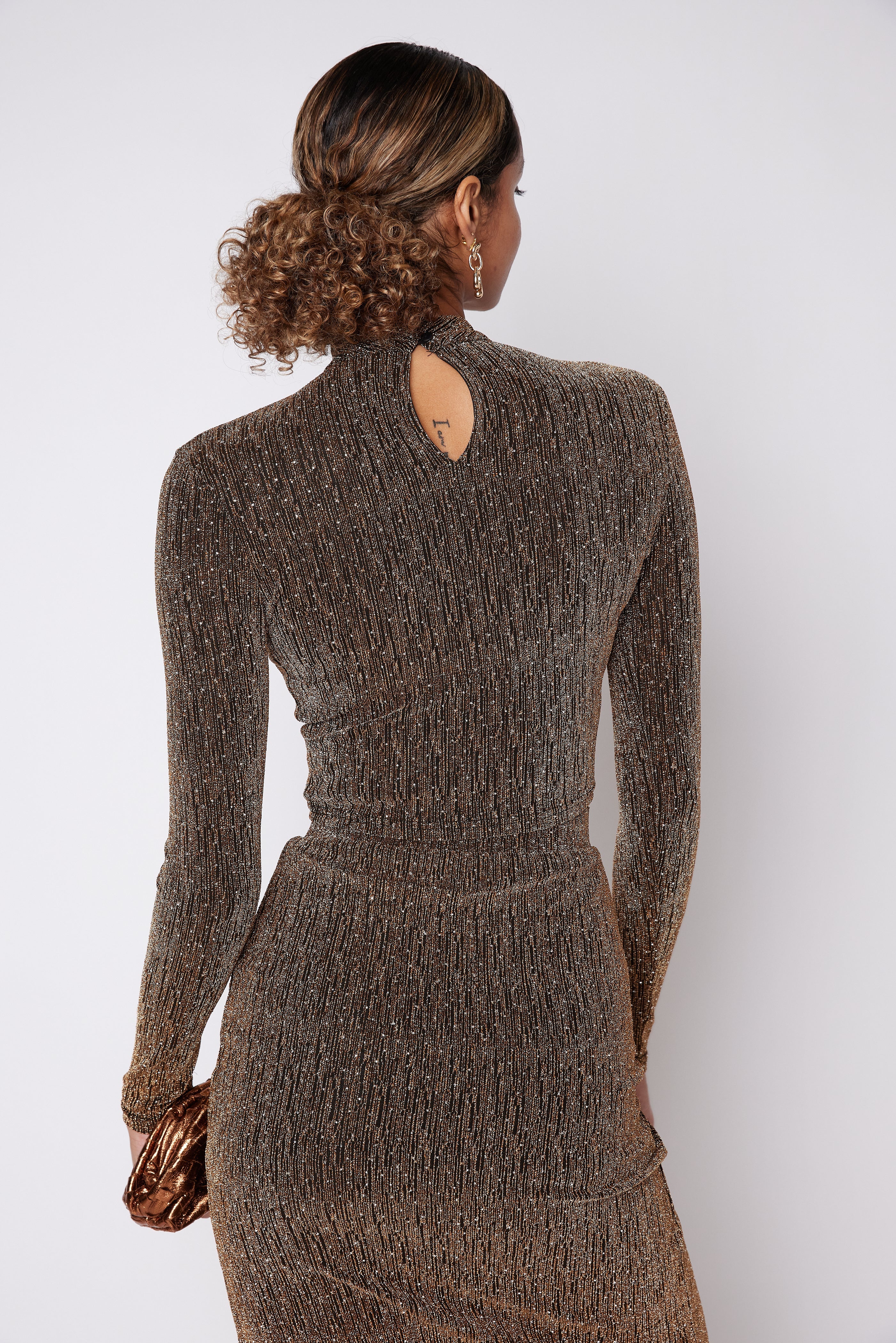 SALE - Kane Metallic Knit Top