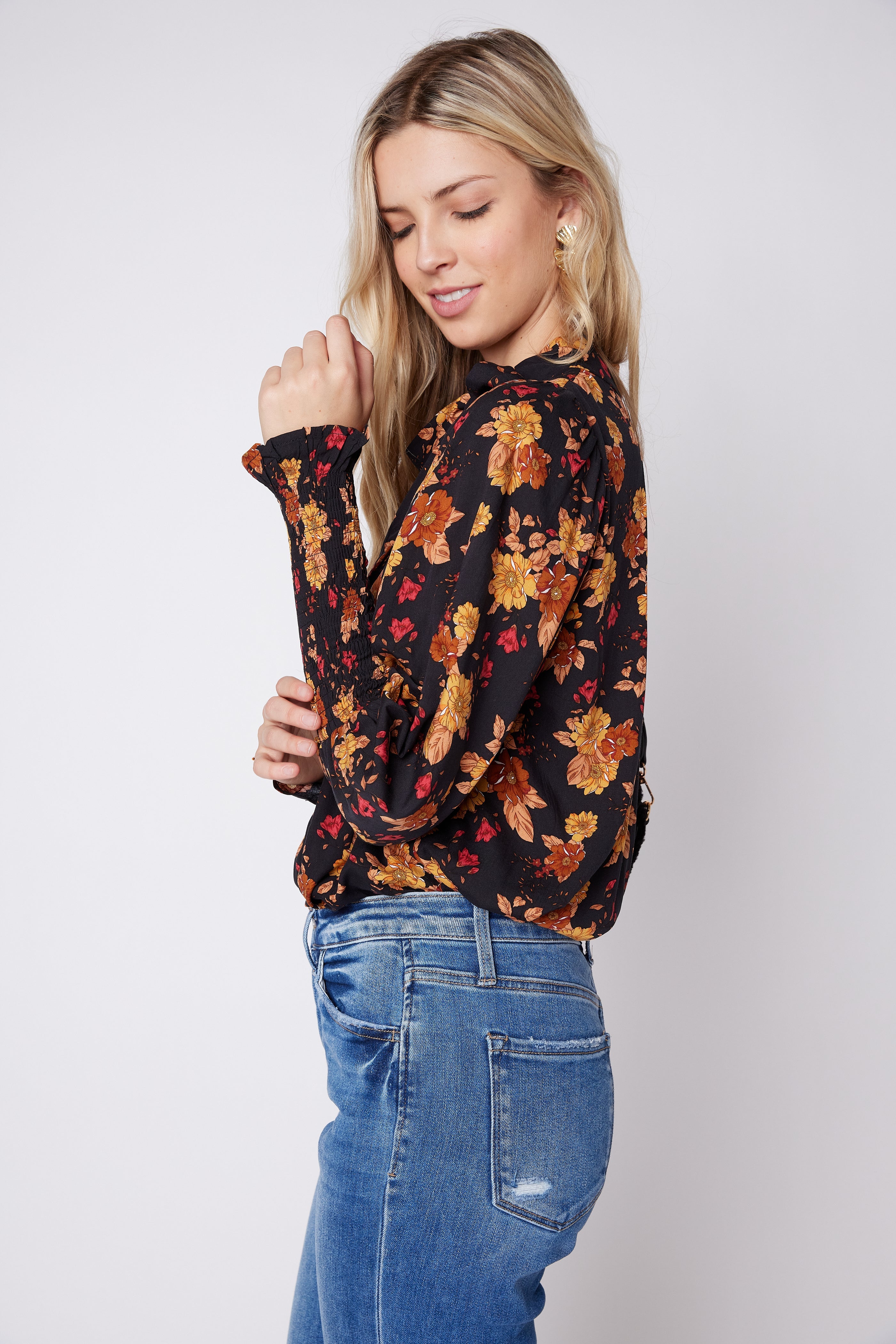 SALE - Gwen Floral Blouse