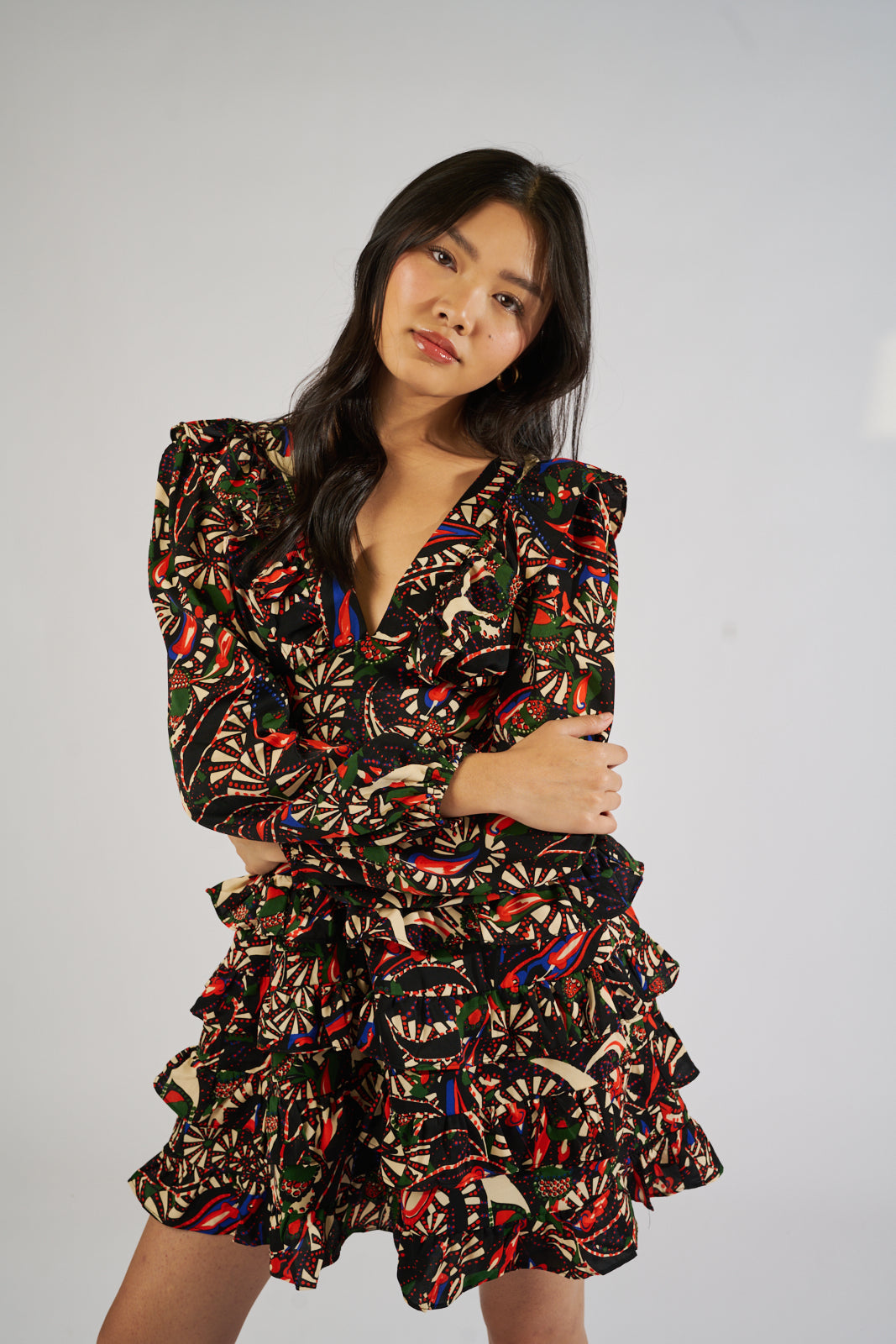 SALE - Penny Printed Dress