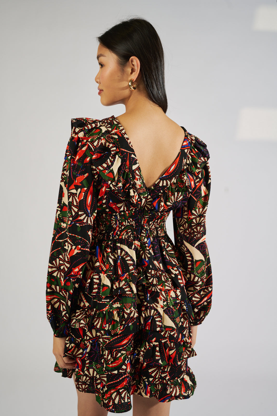 SALE - Penny Printed Dress