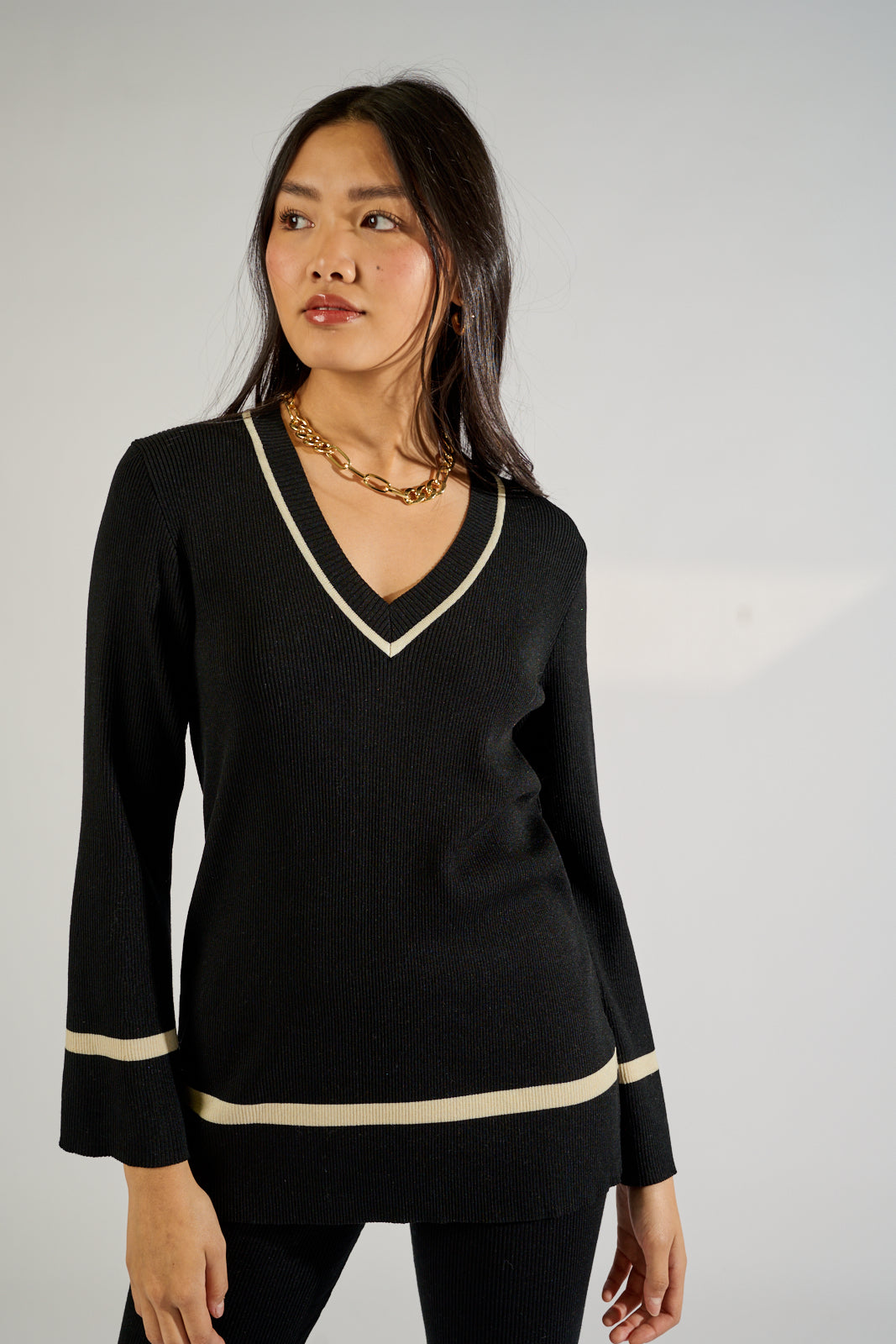 Blaire V Neck Sweater
