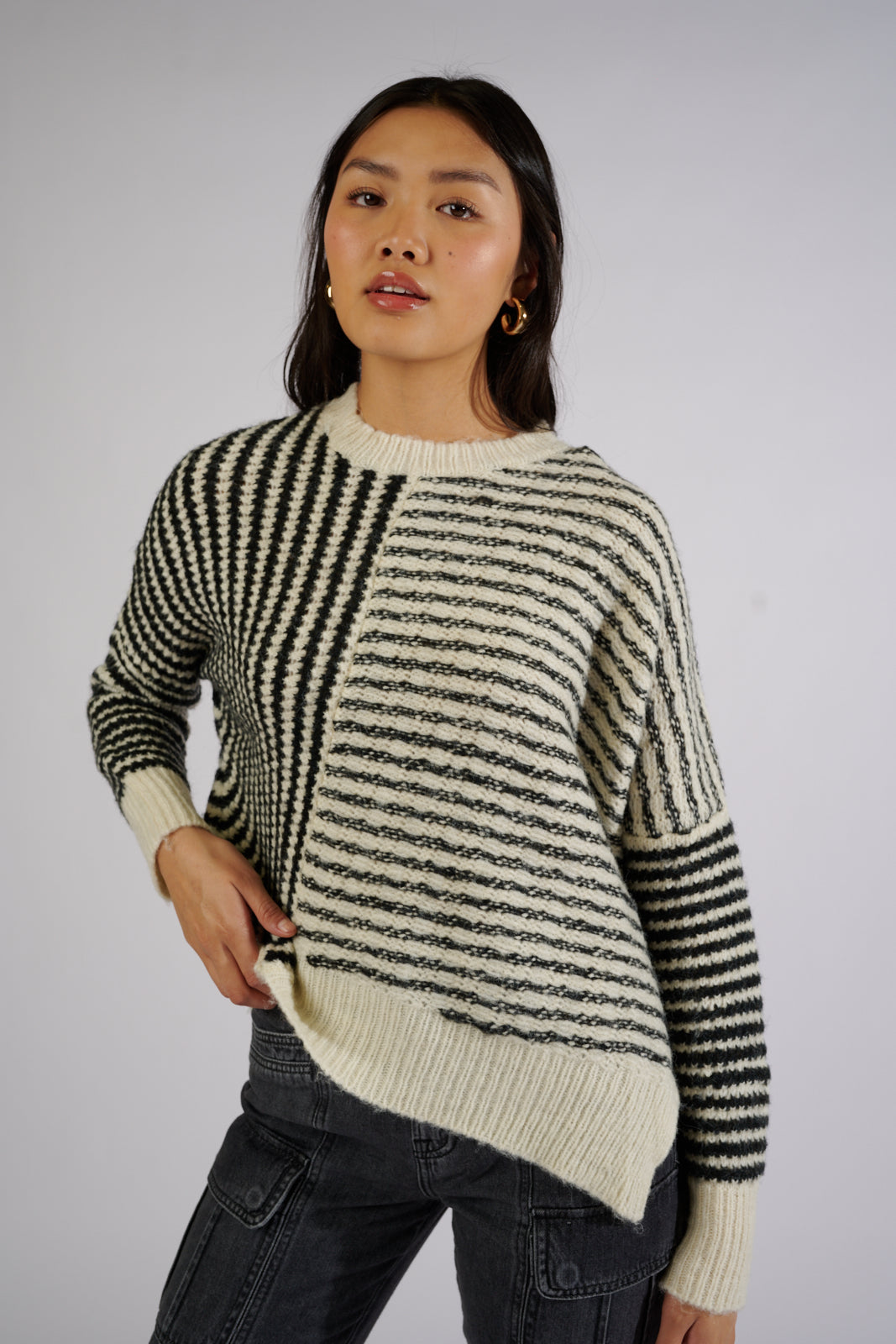 SALE - Maren Striped Sweater