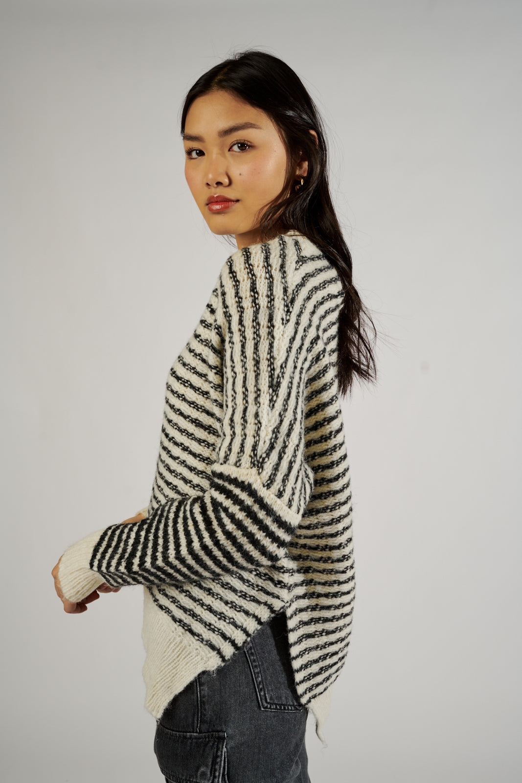 SALE - Maren Striped Sweater
