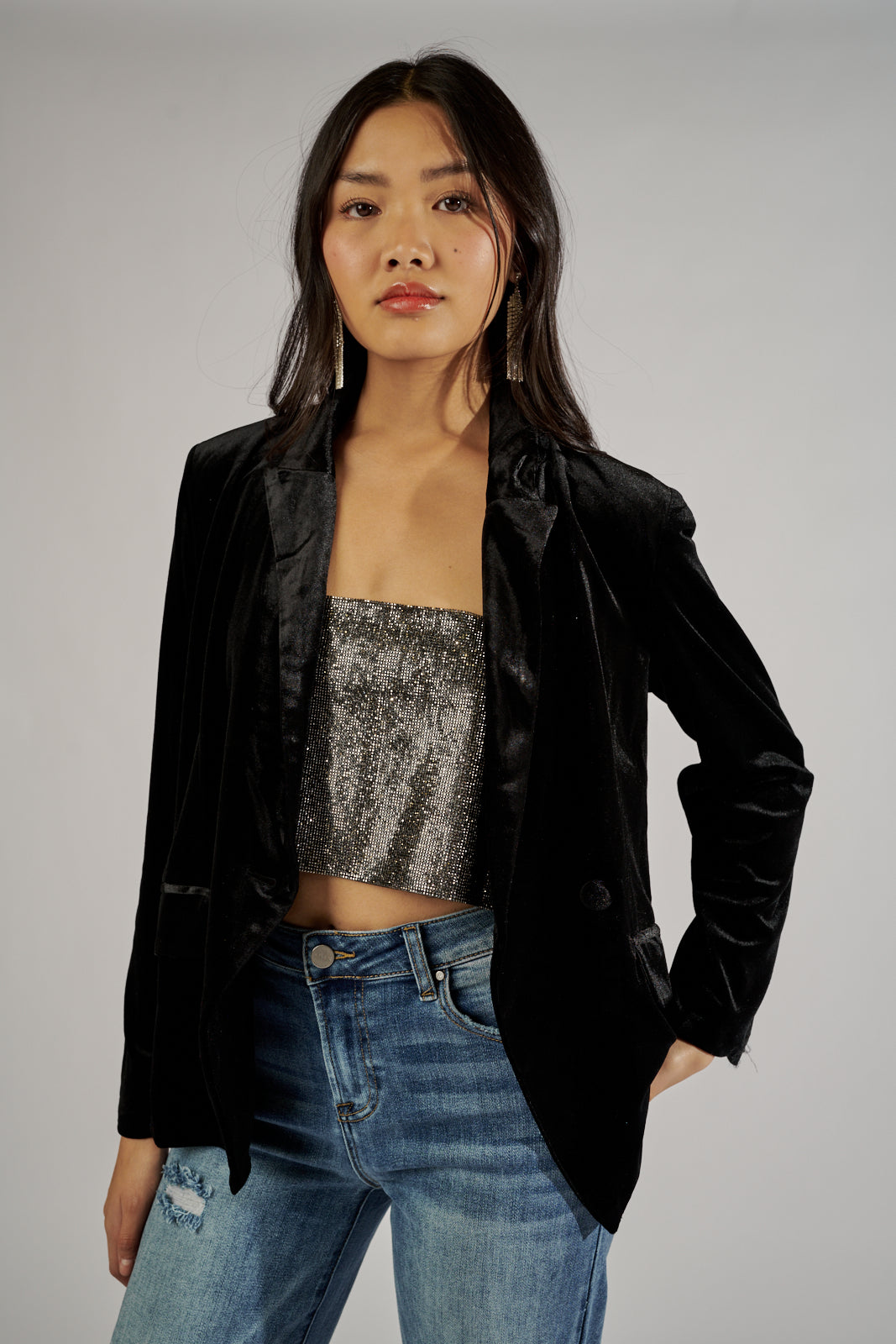 SALE - Jacki Velvet Blazer