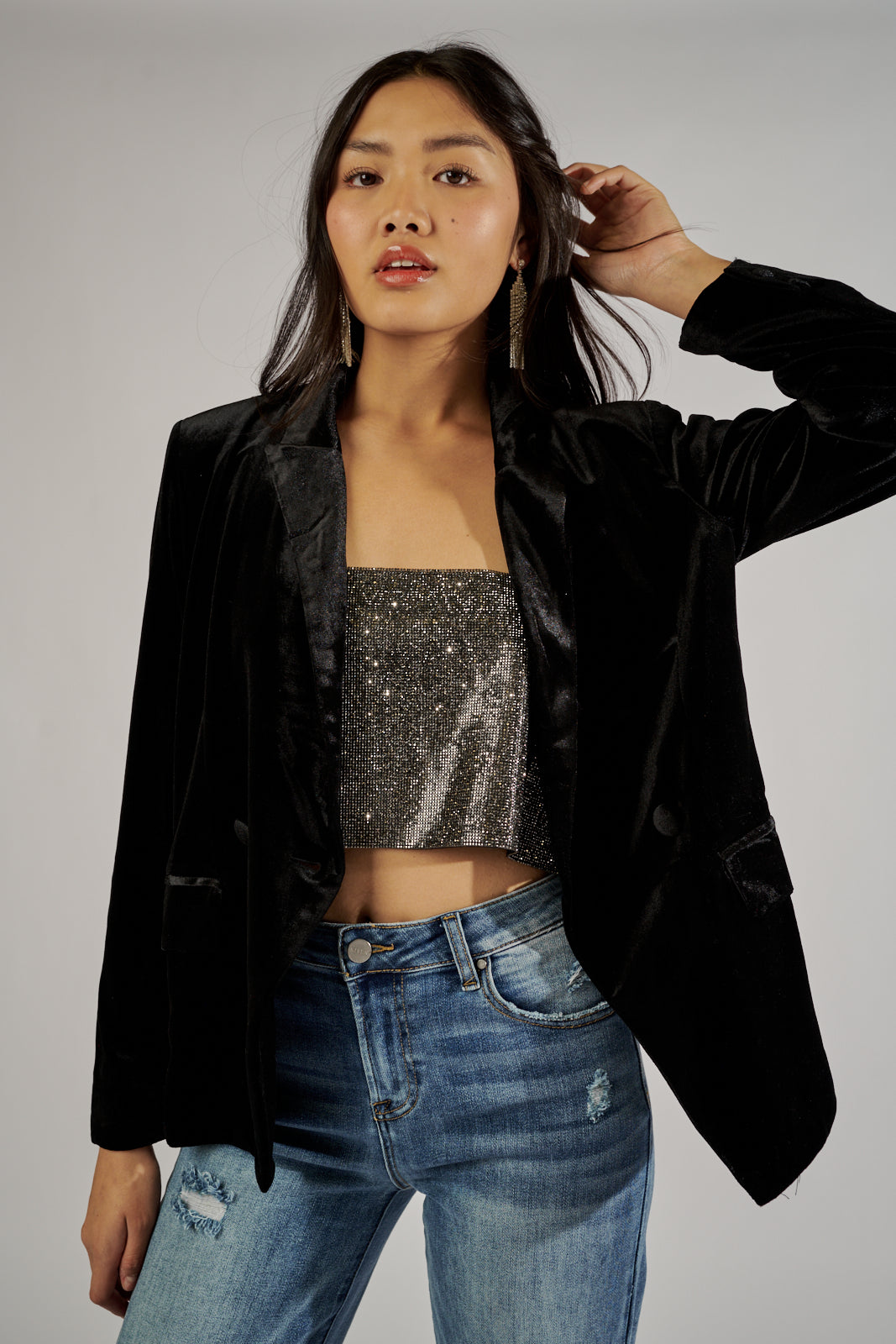 SALE - Jacki Velvet Blazer
