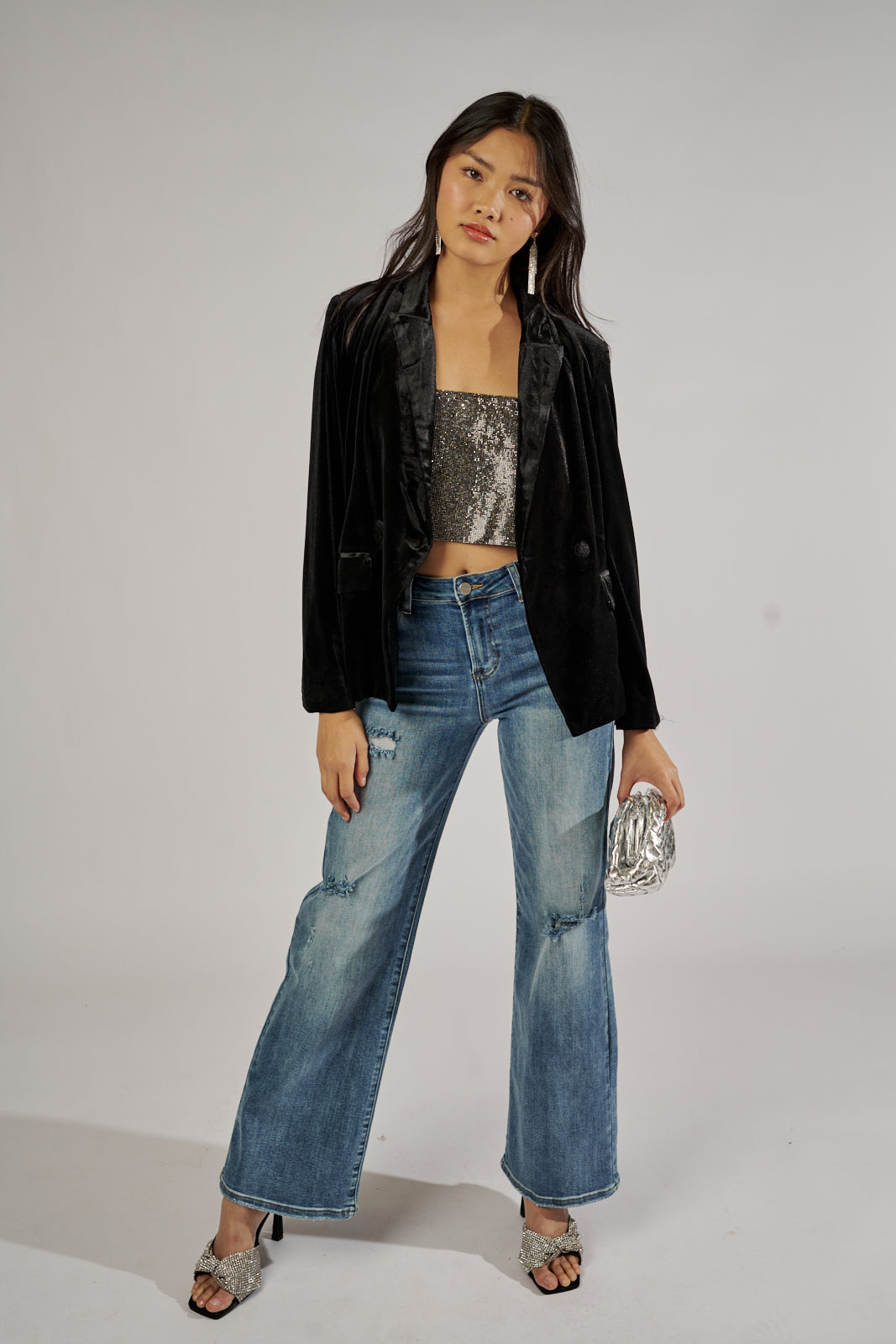SALE - Jacki Velvet Blazer