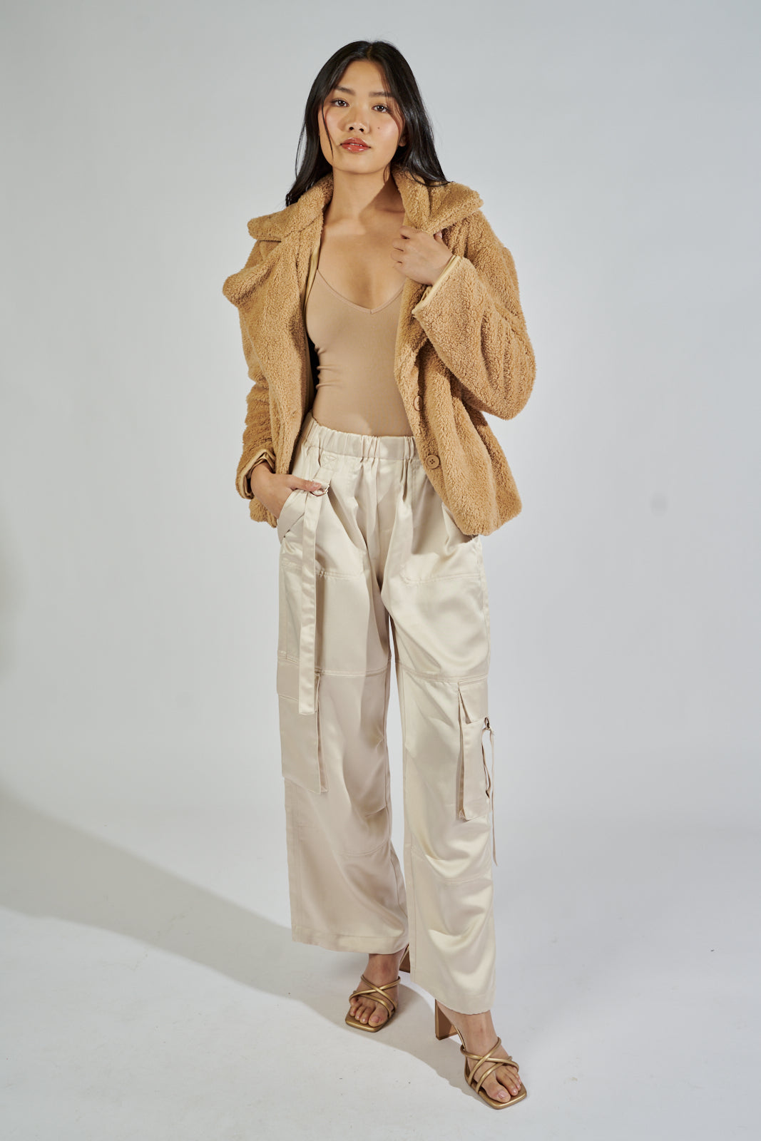 SALE - Riya Faux Fur Coat