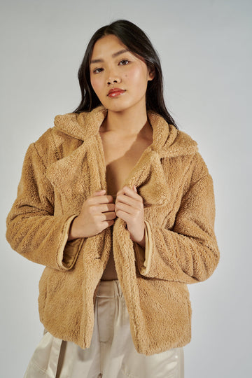 SALE - Riya Faux Fur Coat