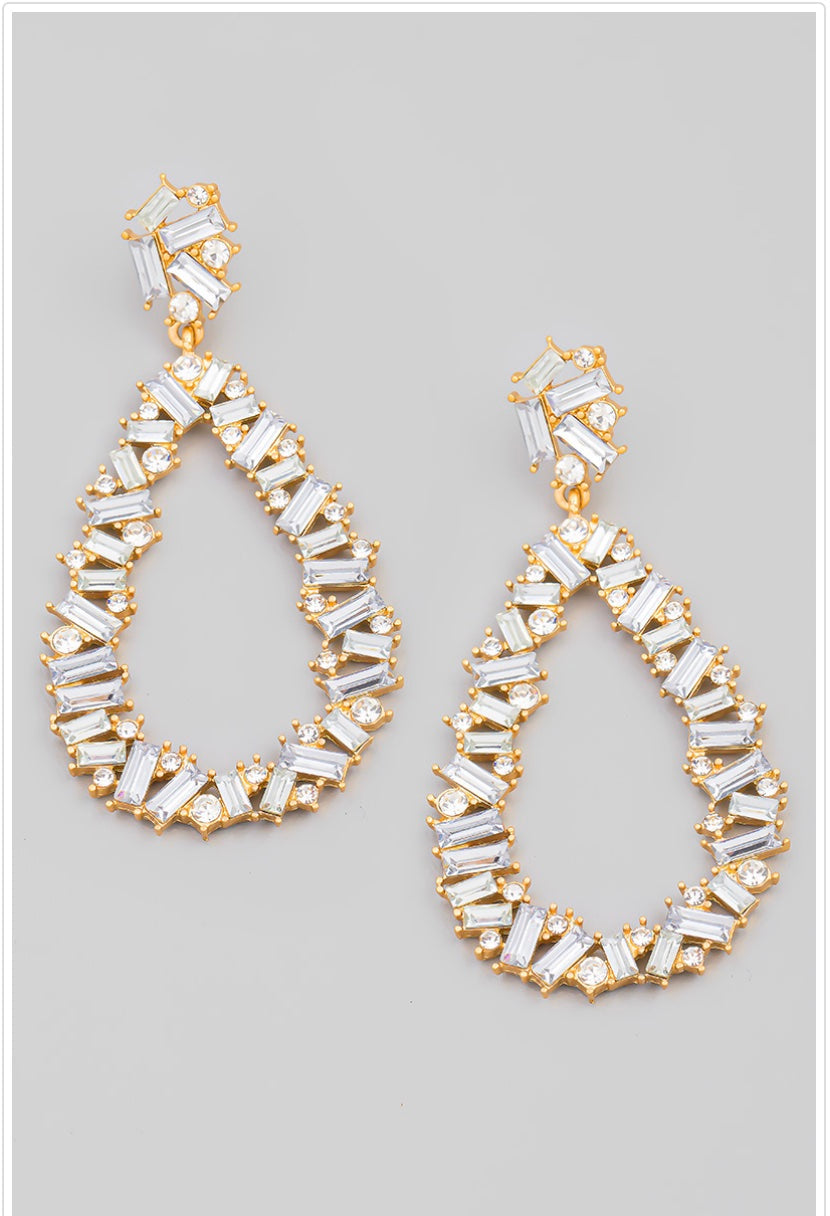 Cherie Rhinestone Earrings
