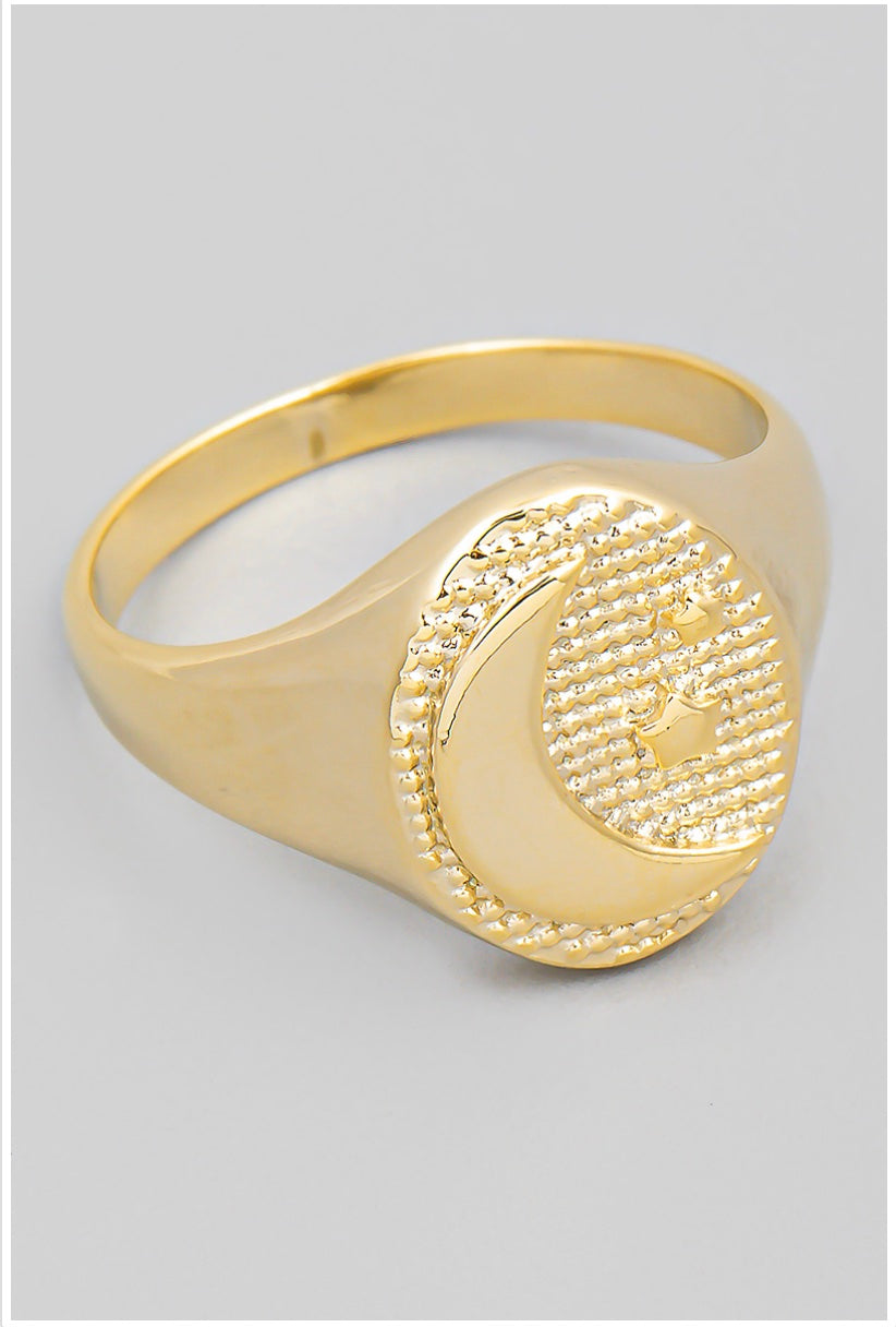 Kianna Moon Signet Ring