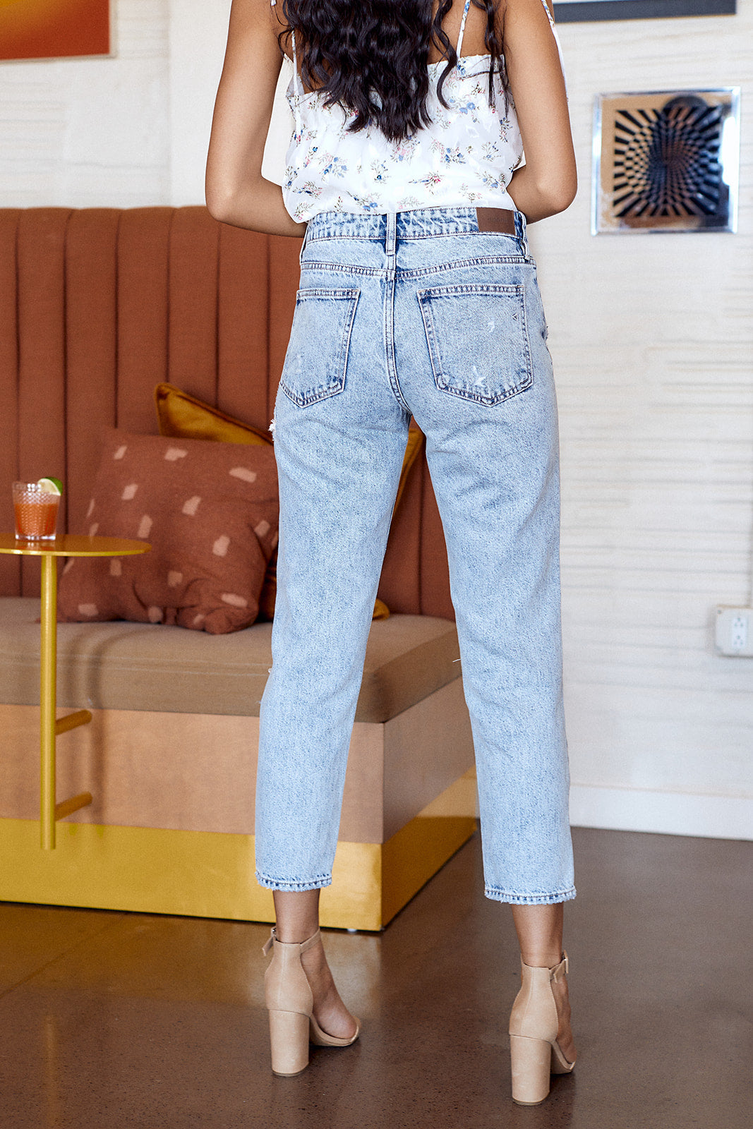 Hadley Distressed Boyfriend Jean