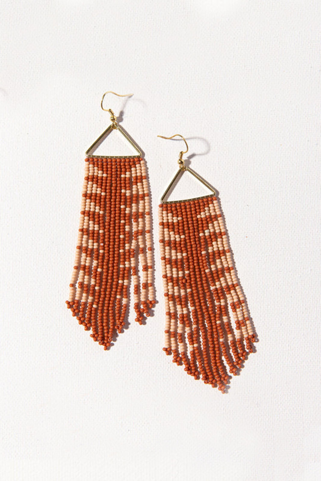 Ink+Alloy Multi Color Fringe Earring