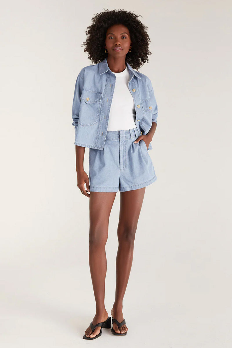 Z Supply Sunseeker Chambray Jacket