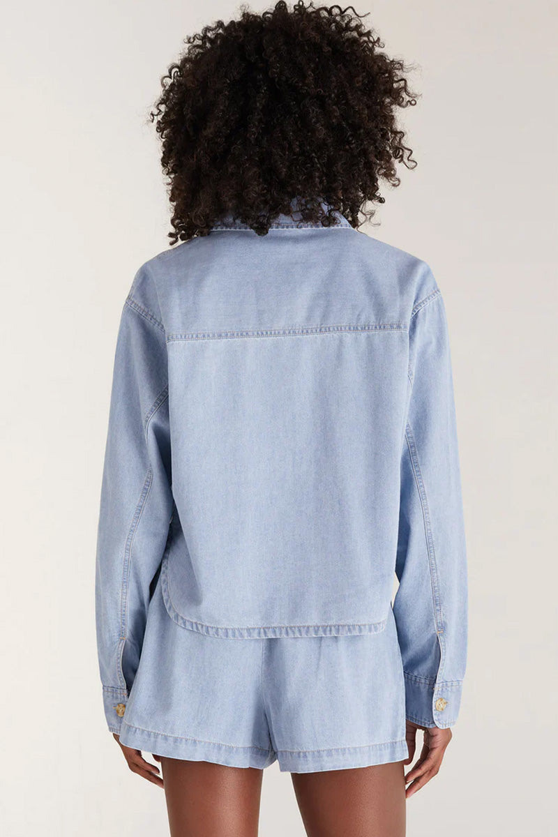 Z Supply Sunseeker Chambray Jacket