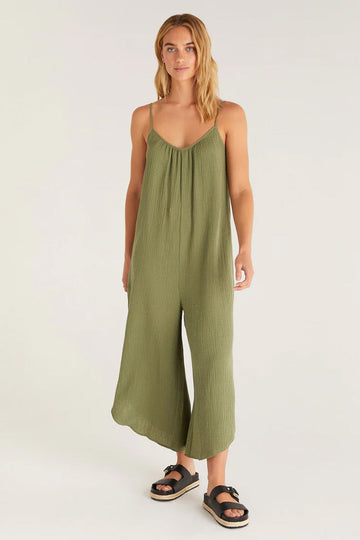 Z Supply The Flared Gauze Jumpsuit
