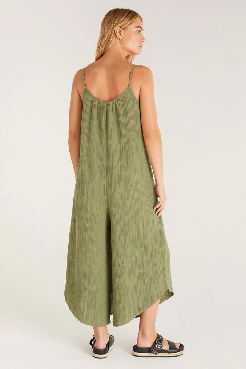 Z Supply The Flared Gauze Jumpsuit