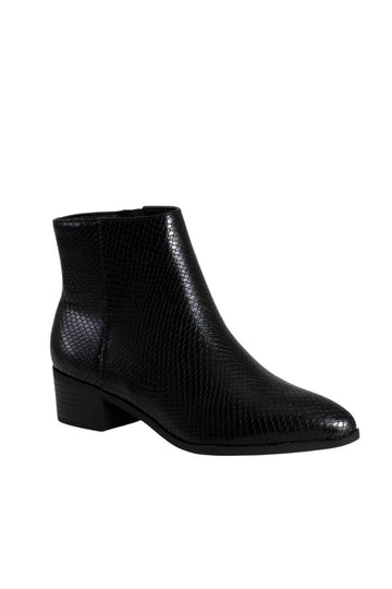 Kimbo Snake Print Booties