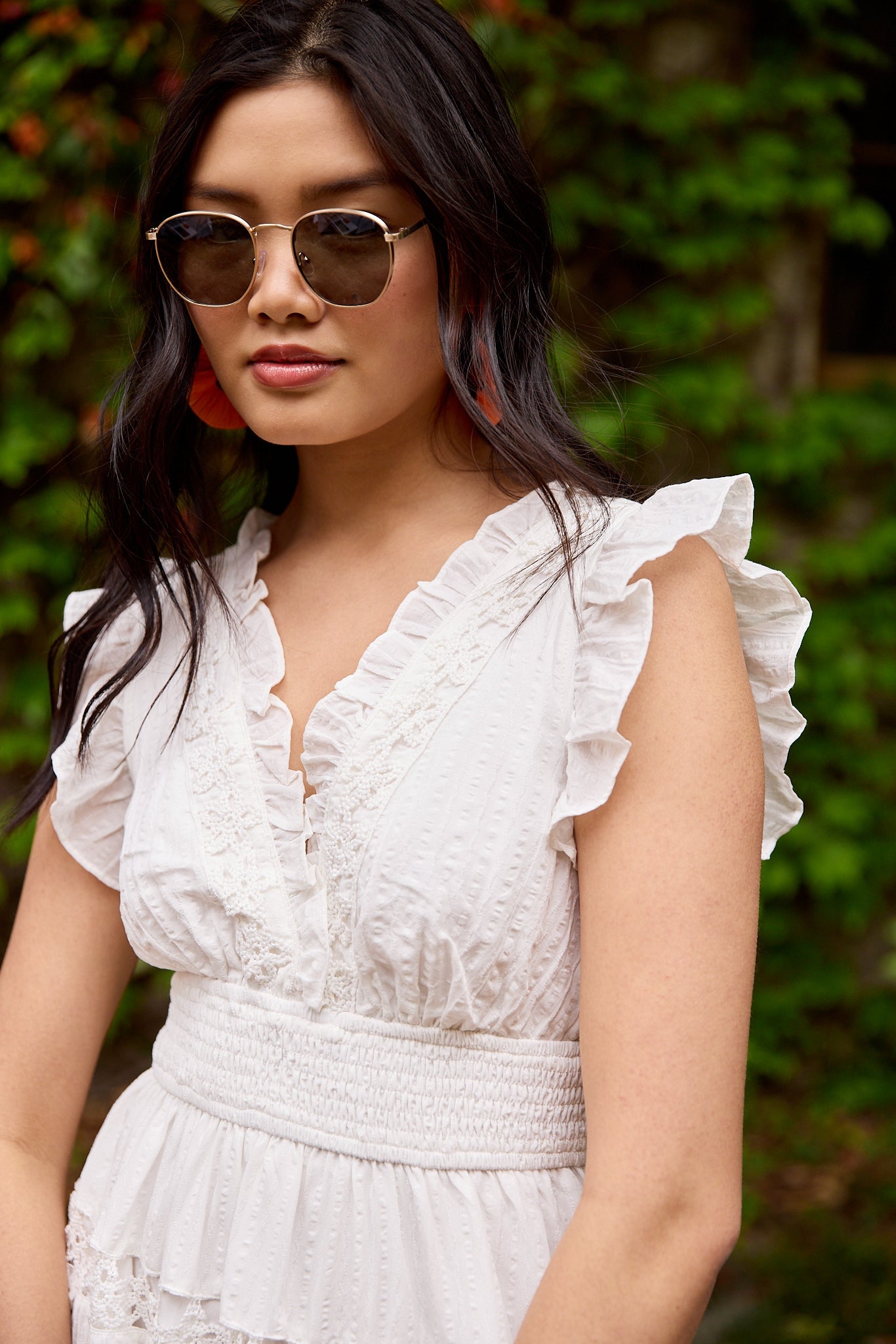 Jesse Trim Detail Midi Dress