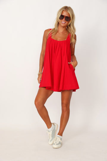 SALE - Emma Square Neck Mini Dress